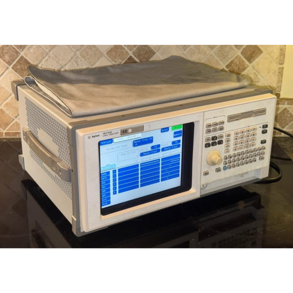 Logic Analyzer Agilent 1673G HP Hewlett Packard Keysight 34 Channel 150 MHz Stat - Picture 1 of 6